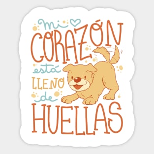 Mi  Corazon  Esta  Lleno  De Sticker